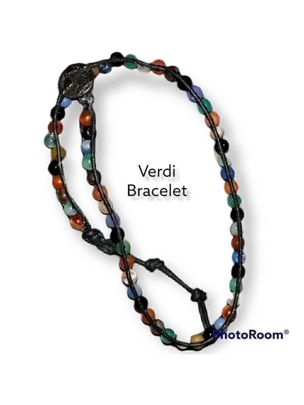 Verdi Agate Bracelet Wrap #B87